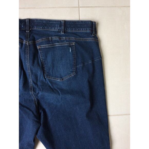 Torrid Skinny Jeans Bombshell Distressed Frayed Stretch - Picture 10 of 11